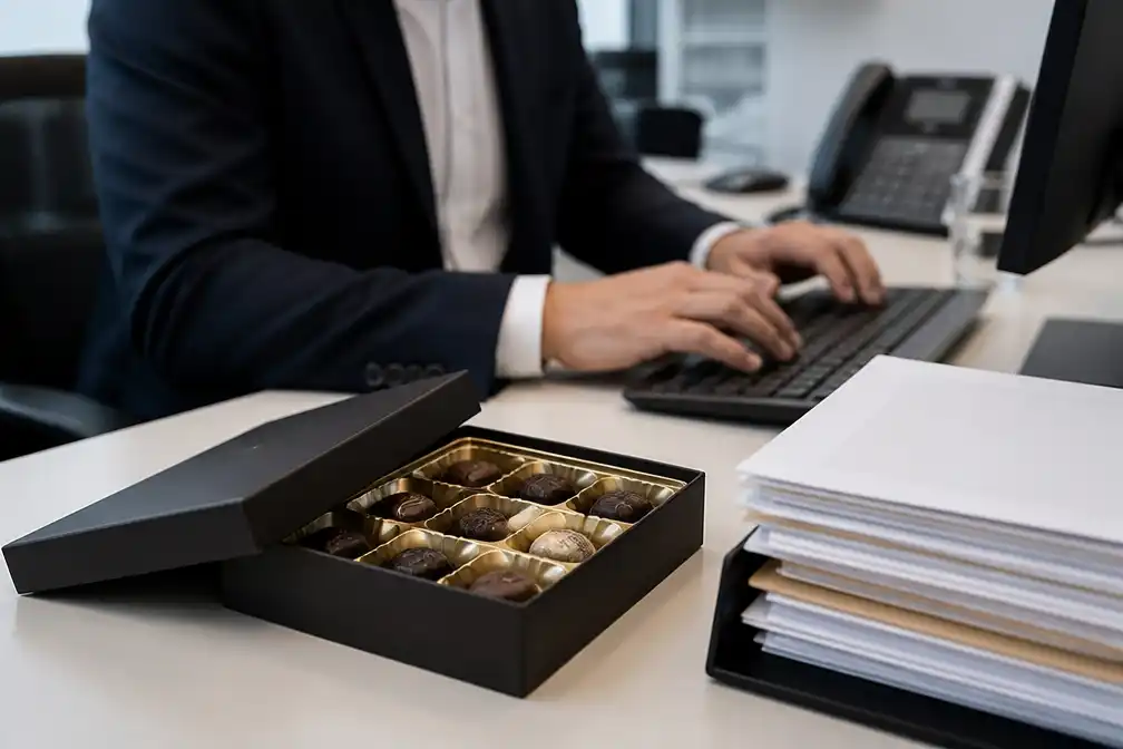 Stibbe staakte loon onterecht na ruzie om chocolaatjes