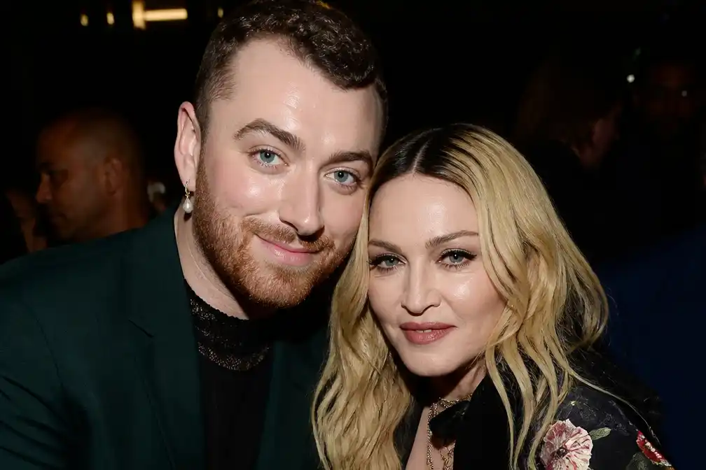 Sam Smith dankbaar voor steun Madonna na rel rond 'Unholy'-clip