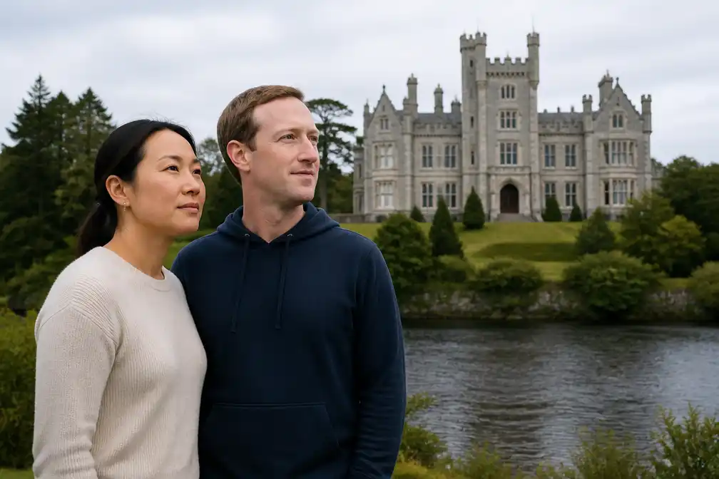 Mark Zuckerberg en Priscilla Chan kopen kasteel Strancally in Ierland
