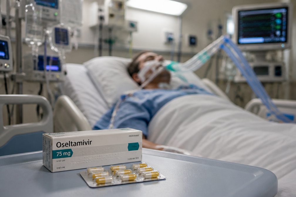 Tamiflu mogelijk schadelijk voor ernstig zieke grieppatiënten op IC
