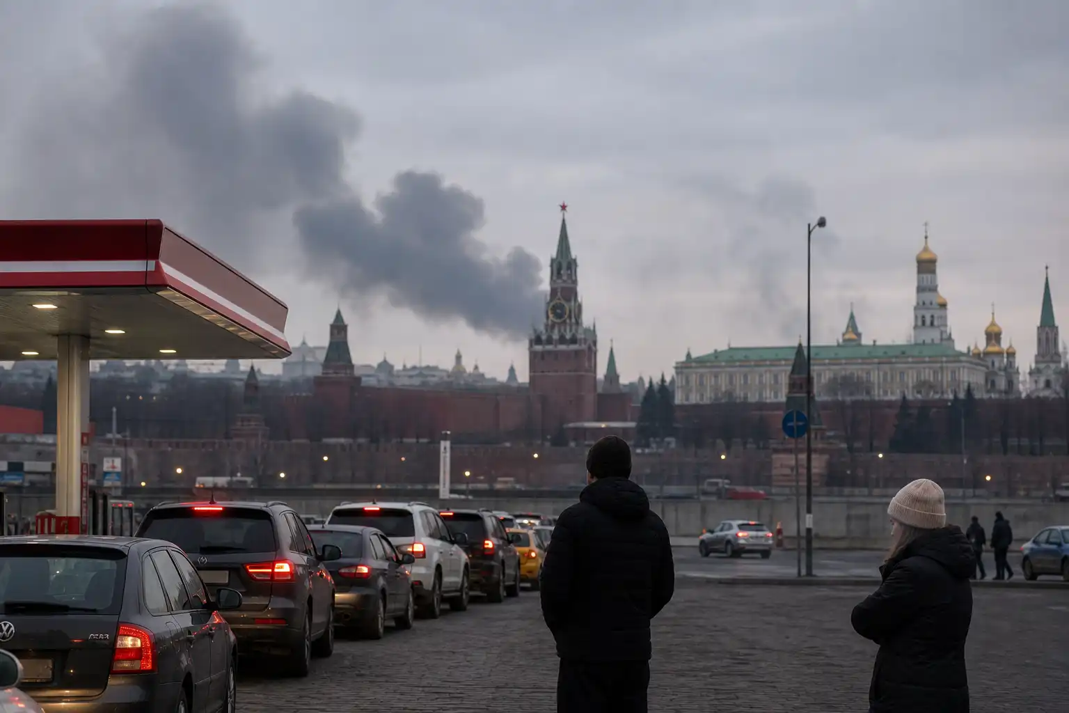 Oekraïense droneaanvallen treffen Moskou; inwoners angstig