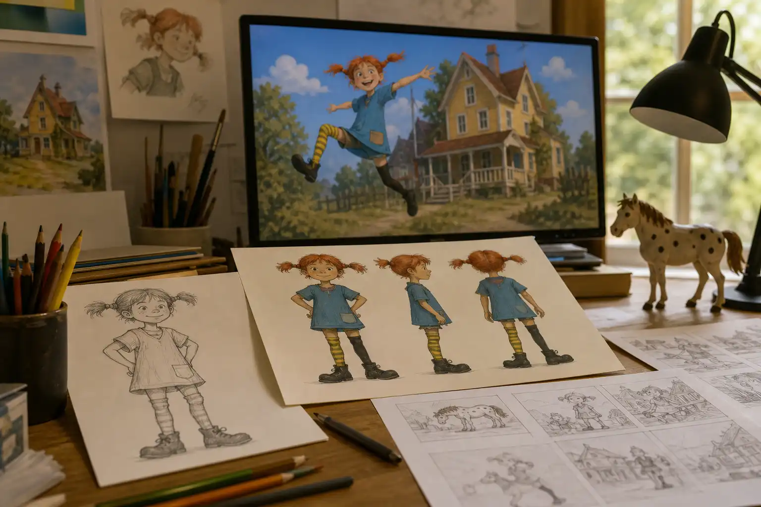 Studiocanal kondigt nieuwe Pippi Langkous-animatieserie aan