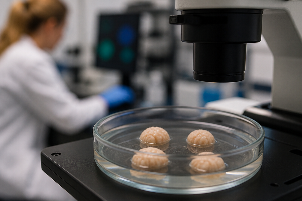 Nederlandse onderzoekers maken minibreinen om medicijnen tegen hersenziekten te testen