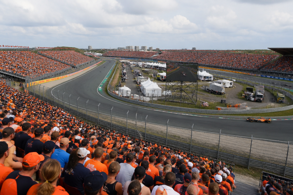 Eerste F1-sprintrace ooit in Zandvoort met volle tribunes