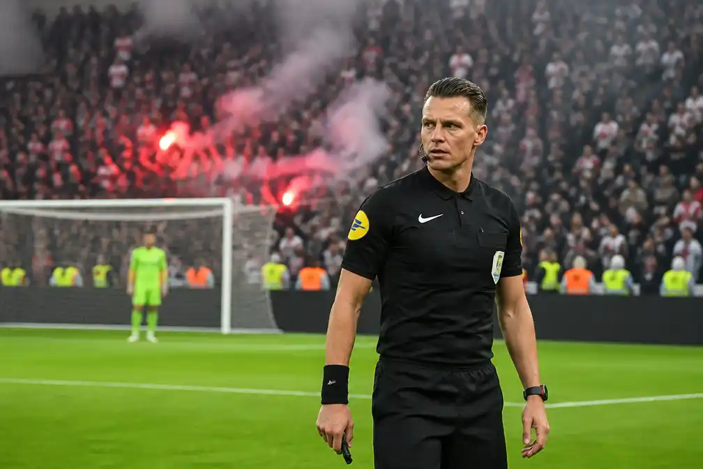 Cambuur-Feyenoord gestaakt door vuurwerk; duel hervat ondanks gewonden