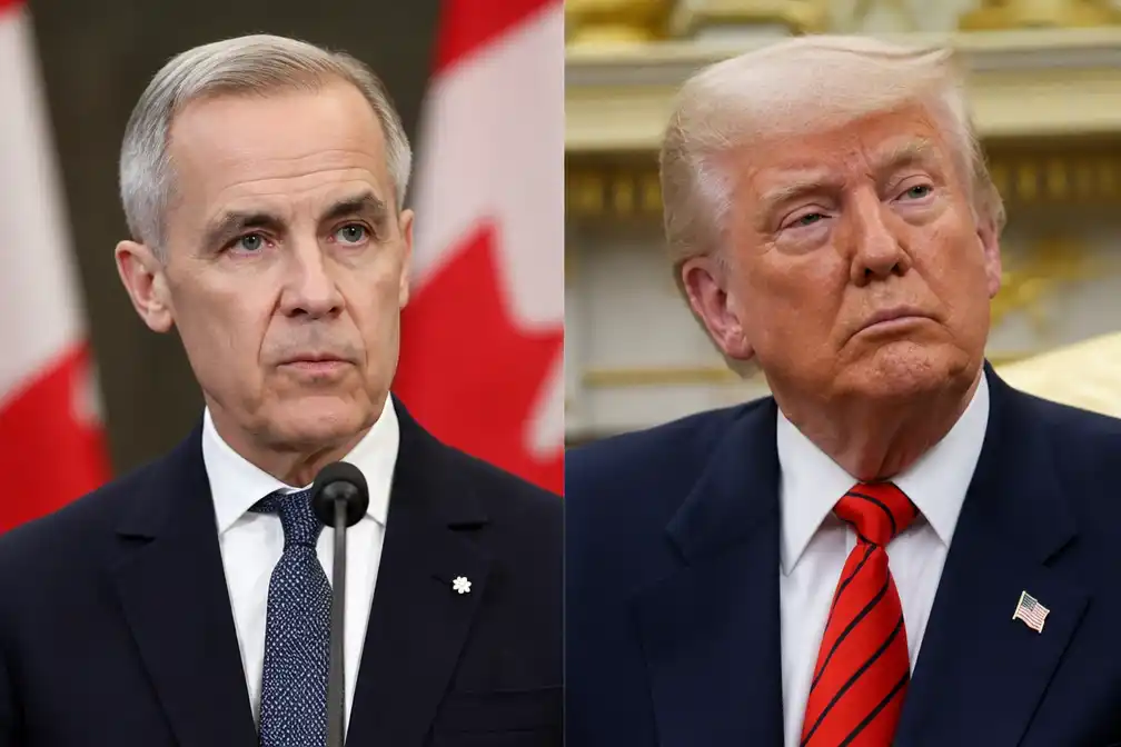 Canada zet handelsoverleg met VS stop; Carney: 'We zijn in oorlog'