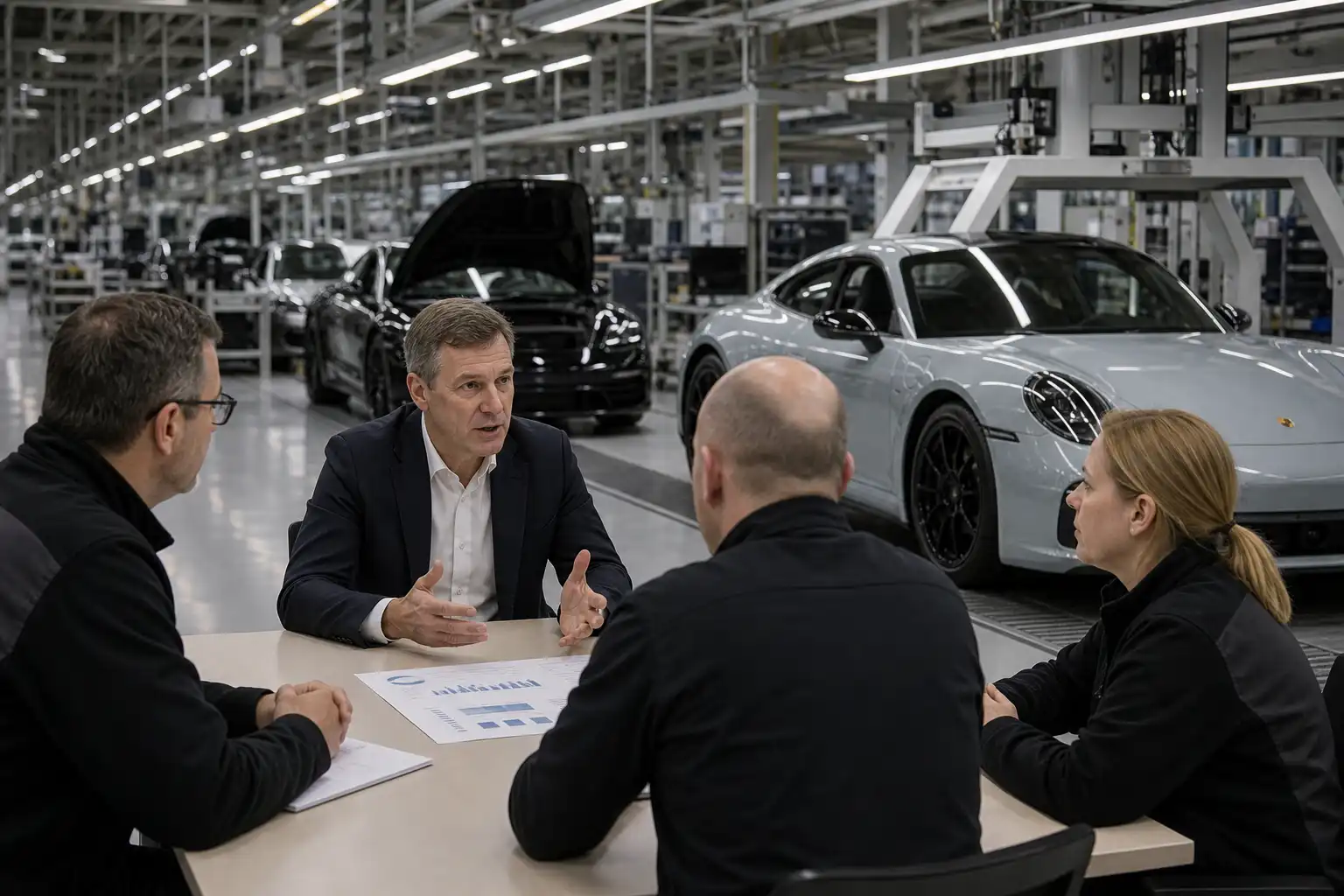 Porsche nadert akkoord over extra kostenbesparingen bij lagere productie
