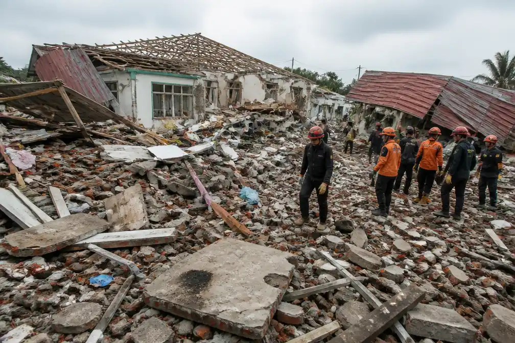 Dodental aardbeving Indonesië opgelopen naar honderd