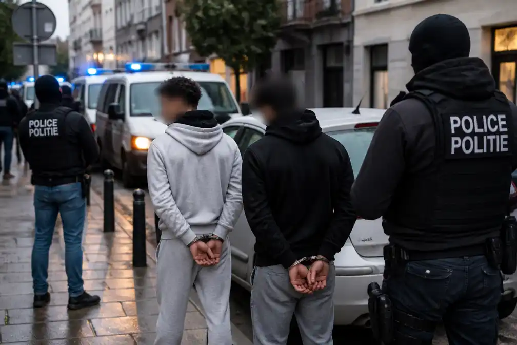 Twee zwaarbewapende minderjarigen opgepakt na Brusselse schietpartijen