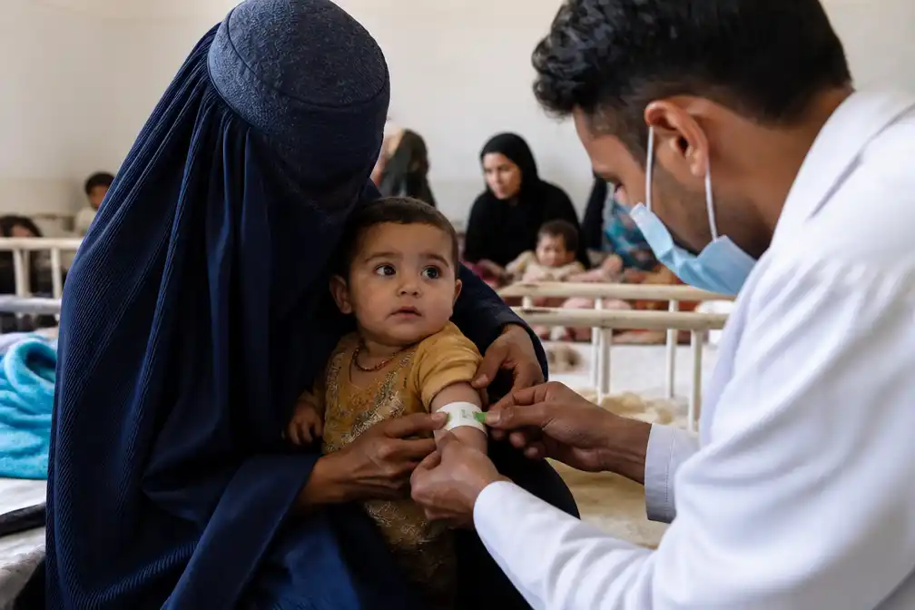 VN: miljoen Afghaanse kinderen levensbedreigend ondervoed
