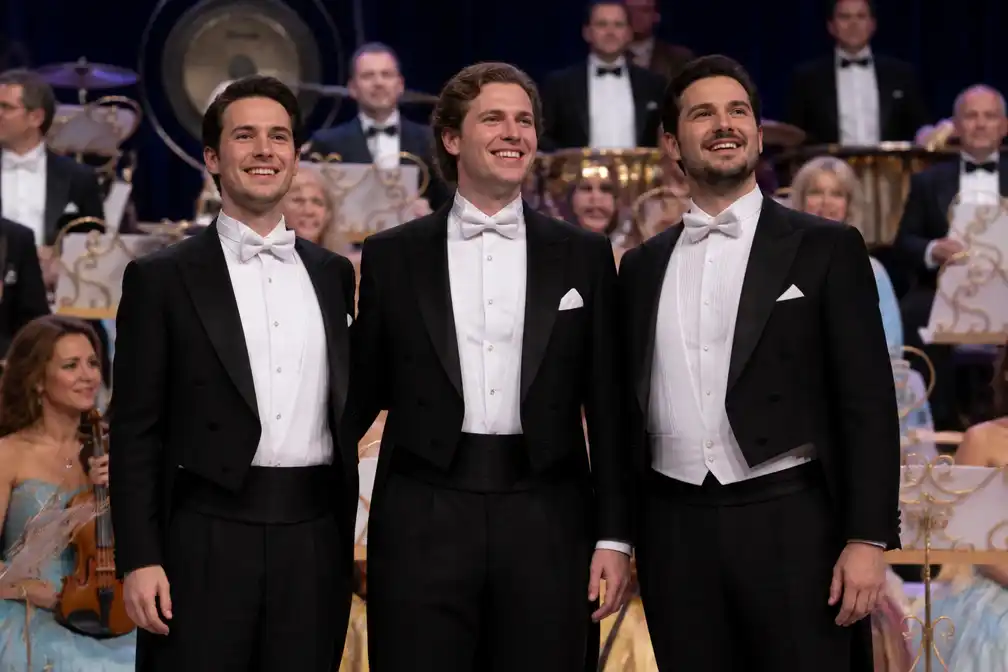 Diamond Baritones van André Rieu treden in voorjaar 2027 op in VS