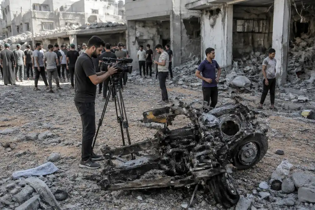 Cameraman Al Jazeera omgekomen bij Israëlische droneaanval in Gaza