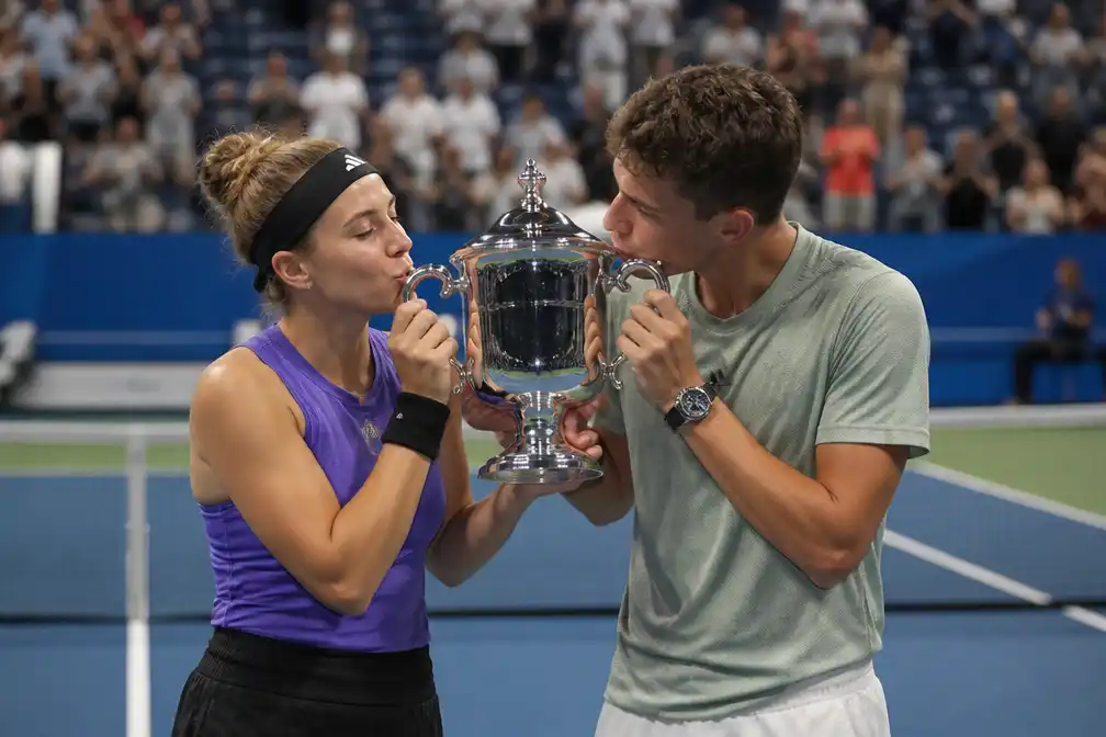 Tsjechisch duo Muchová en Menšík wint gemengd dubbel US Open