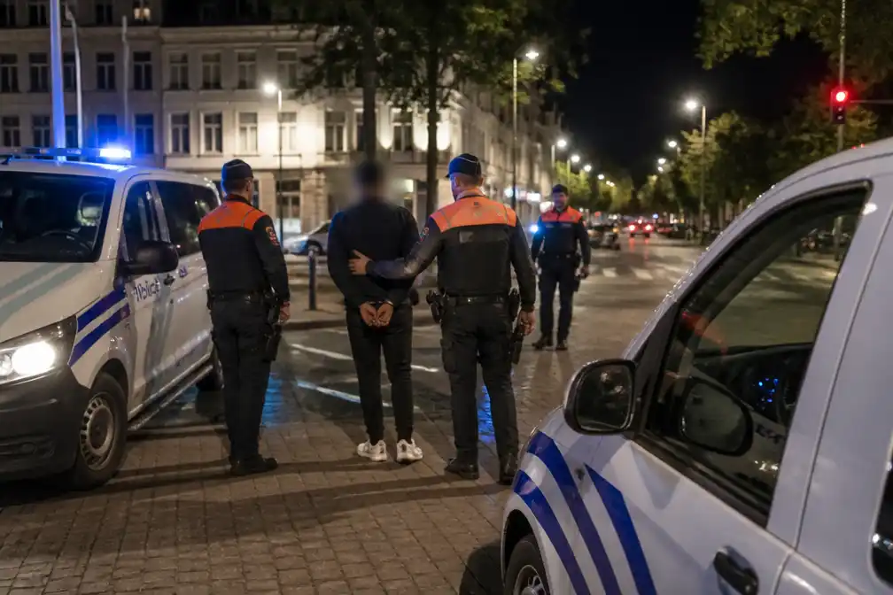 Vijf opgepakt met drugs en vuurwapen in Sint-Gillis