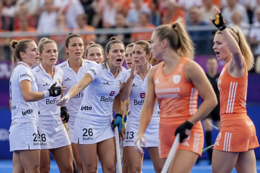 Oranje-hockeysters na 1-0 zege op België naar WK-finale