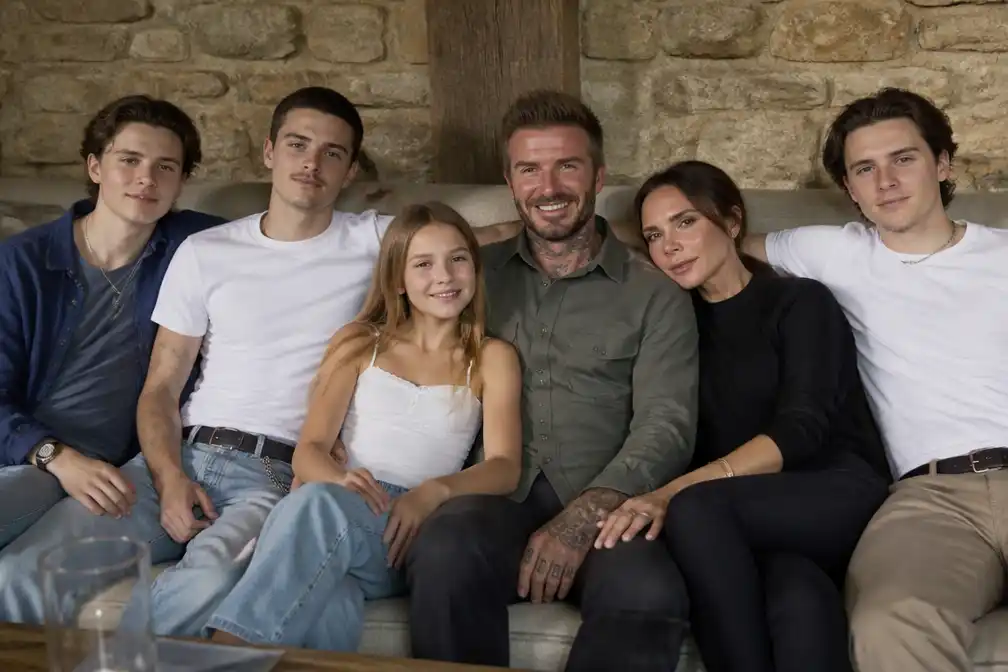 David Beckham noemt vaderschap zijn 'belangrijkste baan' op Vaderdag