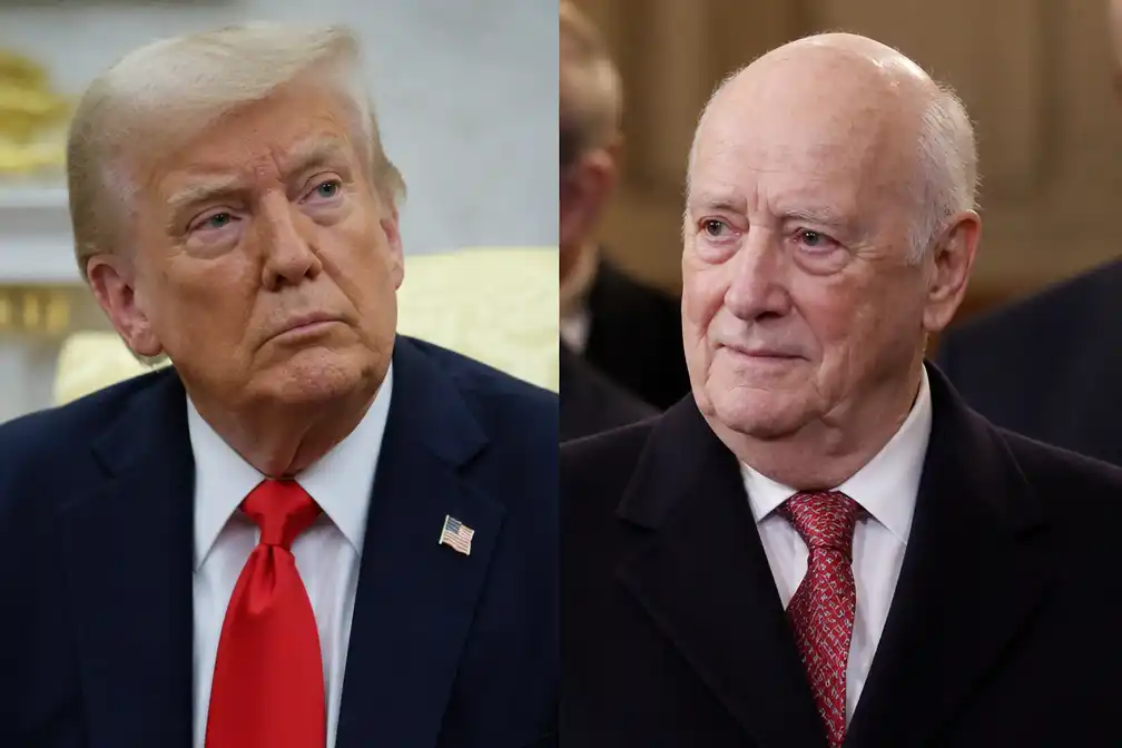 Trump noemt overlijden Noorse koning Harald 'groot verlies'