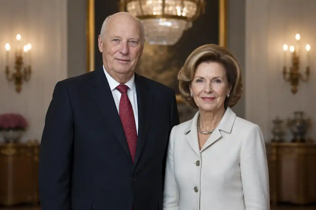 Noors hof herdenkt trouwdag van overleden koning Harald en koningin Sonja