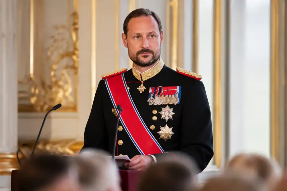 Lof voor eerste toespraak koning Haakon van Noorwegen