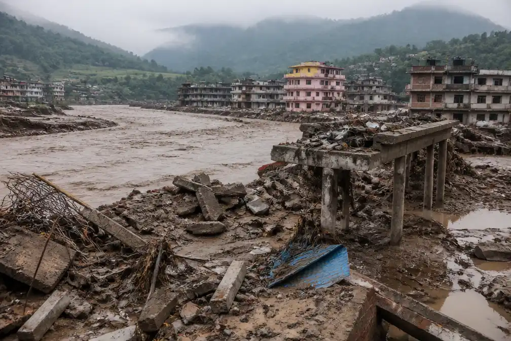 Dodental overstromingsramp Nepal en Tibet stijgt naar 750