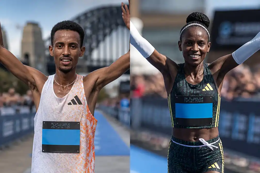 Gobena en Jepchirchir winnen marathon Sydney; parcoursrecord verbeterd