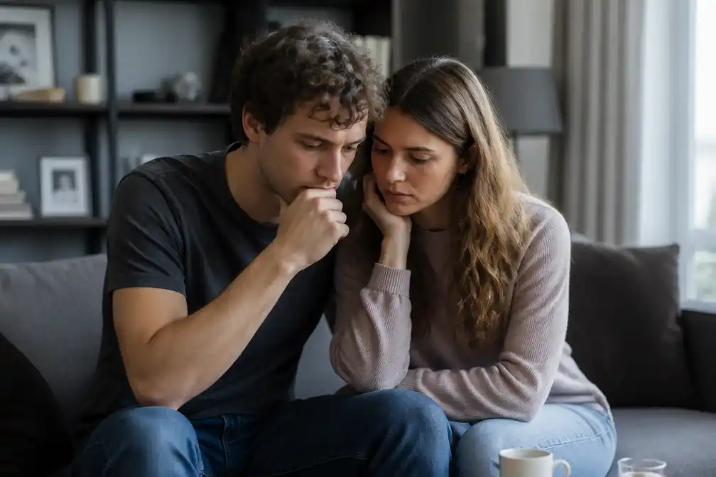 Arthur en Audrey leefden in angst dat ze broer en zus waren