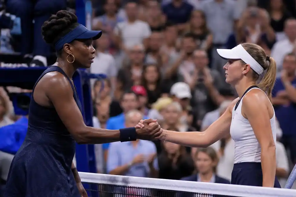 Venus Williams uitgeschakeld door Sofia Kenin op US Open
