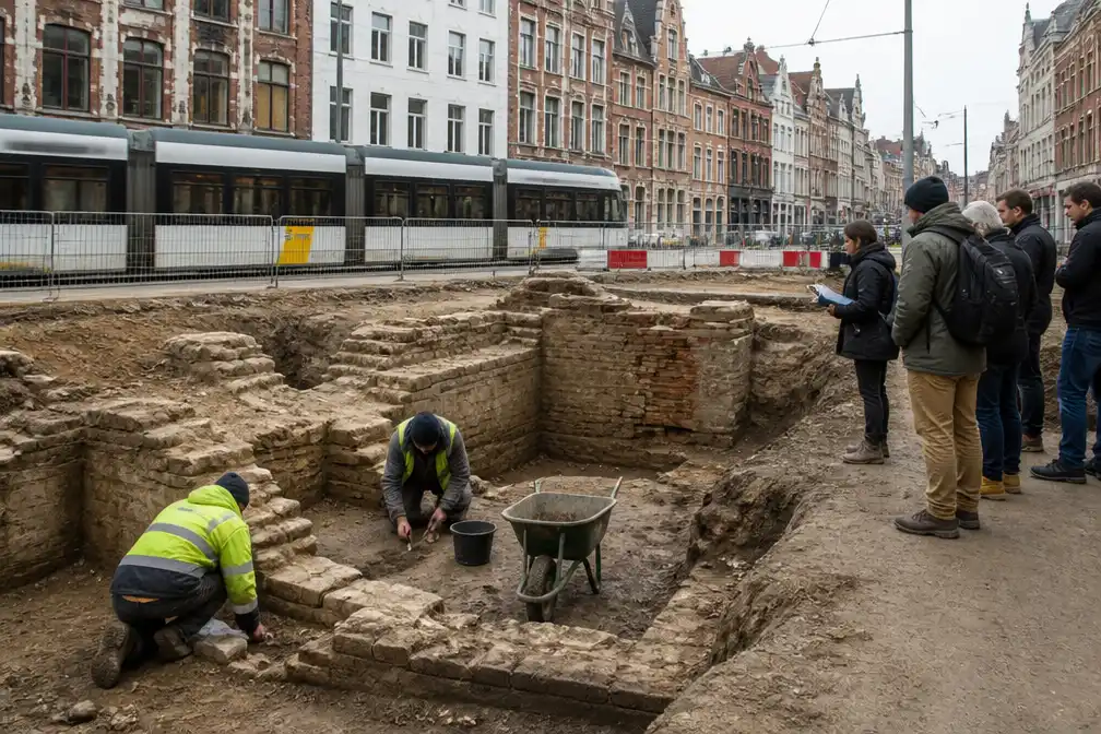Gent gaststad voor grootste archeologiecongres in 2029; Ketelpoort-resten gevonden