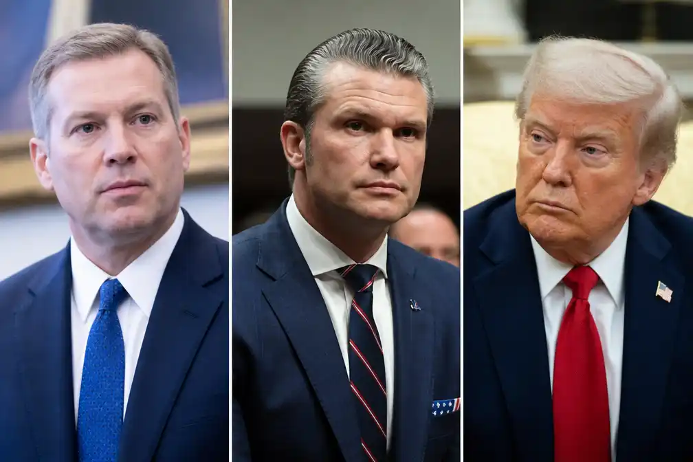VS-legerminister Dan Driscoll stapt op na maandenlange spanningen met Hegseth