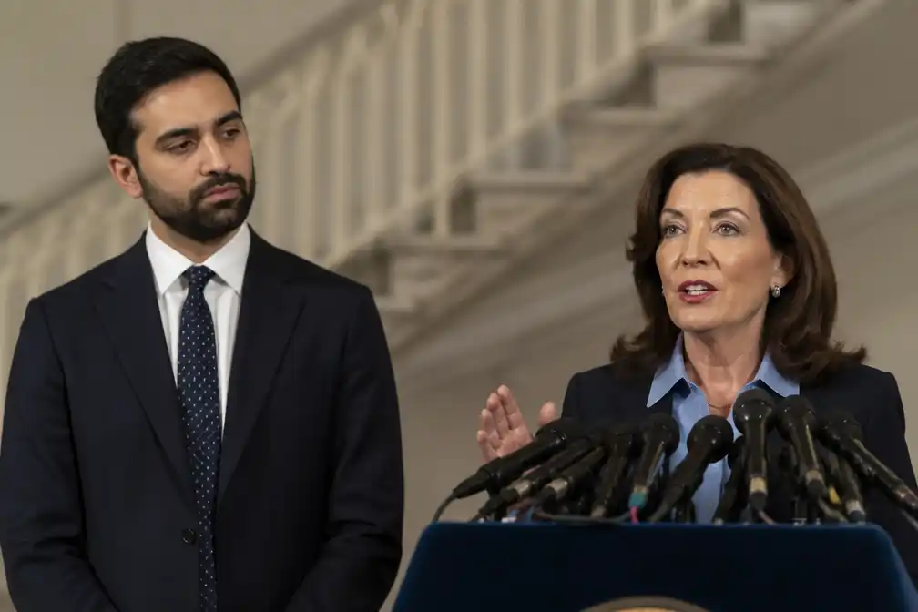 Hochul en Mamdani: Trump houdt 87 miljoen dollar aan terrorismebestrijding tegen