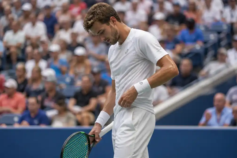 Arthur Fery verliest US Open-debuut in drie sets van Musetti