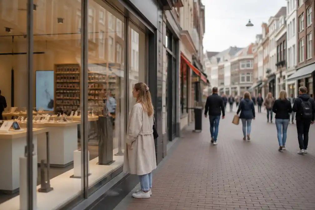 Fysieke winkels met webshop groeien harder dan online-only, aldus ING