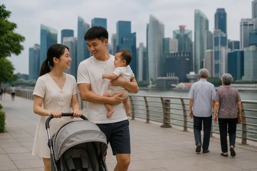 Singapore geeft gezinnen circa 47.000 euro per kind om geboortecijfer te verhogen