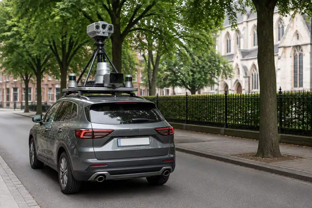 Scanwagen brengt 20.000 bomen in Leuven digitaal in kaart