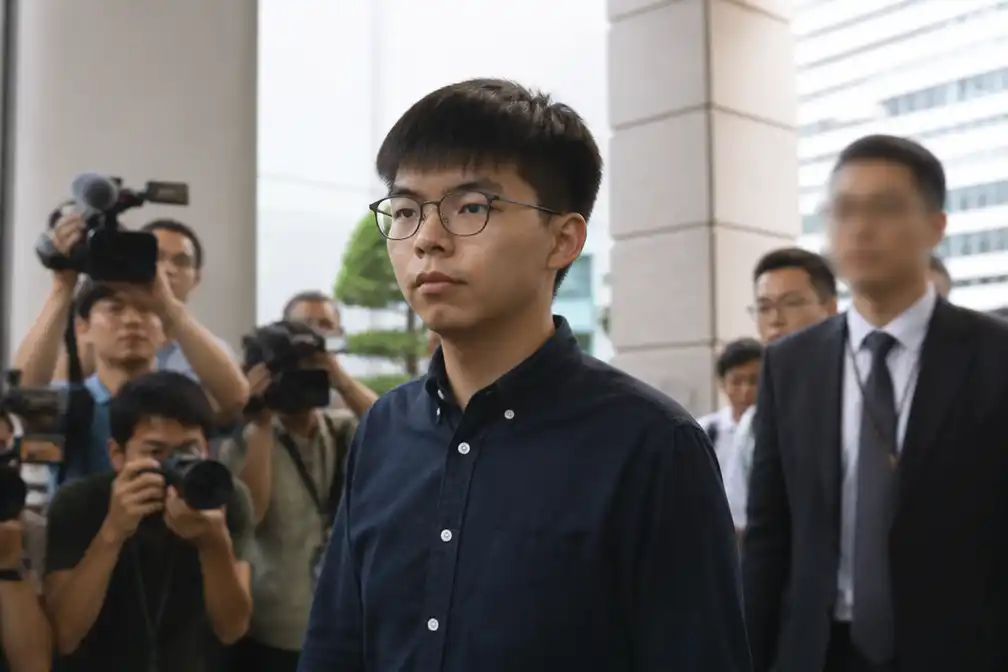 Hongkongse activist Joshua Wong bekent schuld aan buitenlandse samenzwering