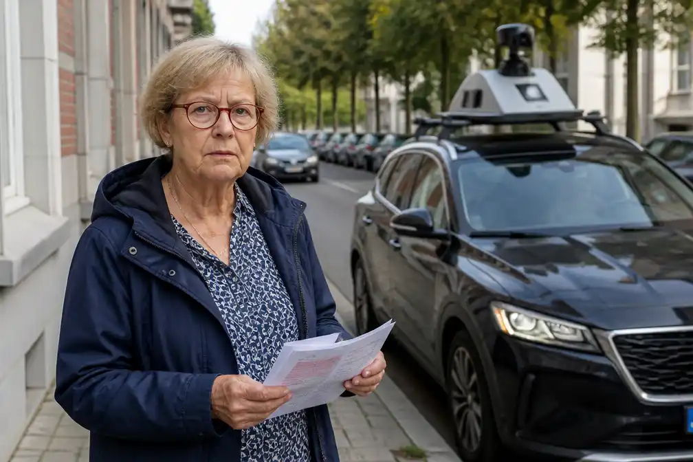 Brusselse Anne (69) krijgt onterechte boetes omdat scanwagen gemeentegrens niet kent