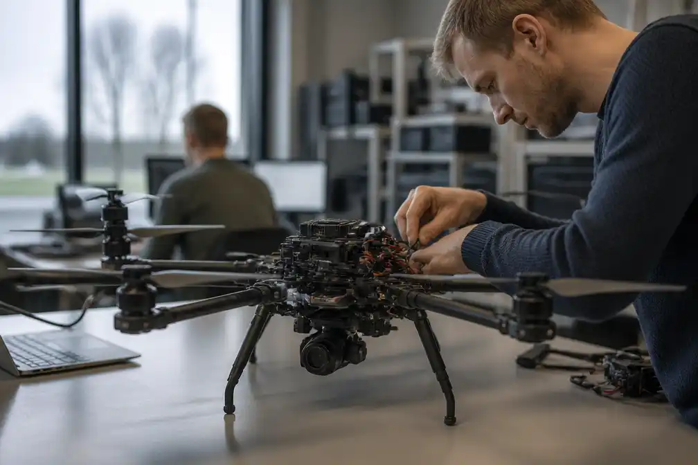 Nederland bouwt drones die hun weg vinden zonder gps op het slagveld