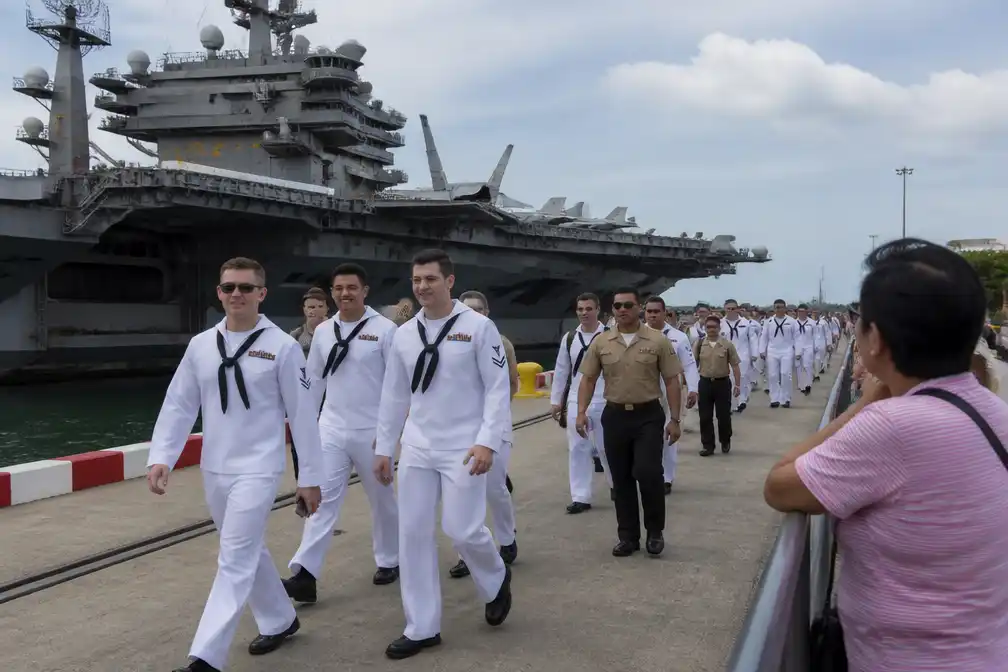 5.000 Amerikaanse militairen komen na 264 dagen aan in Pattaya