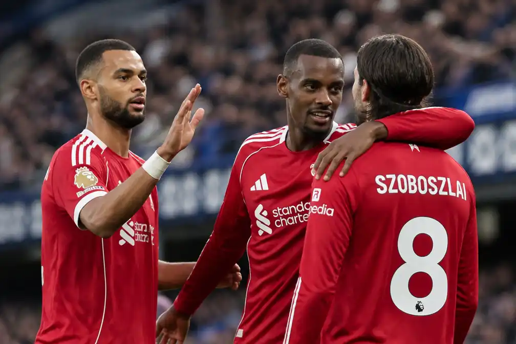 Isak scoort twee keer, Gakpo geeft assists: Liverpool boekt eerste competitiezege bij Ipswich