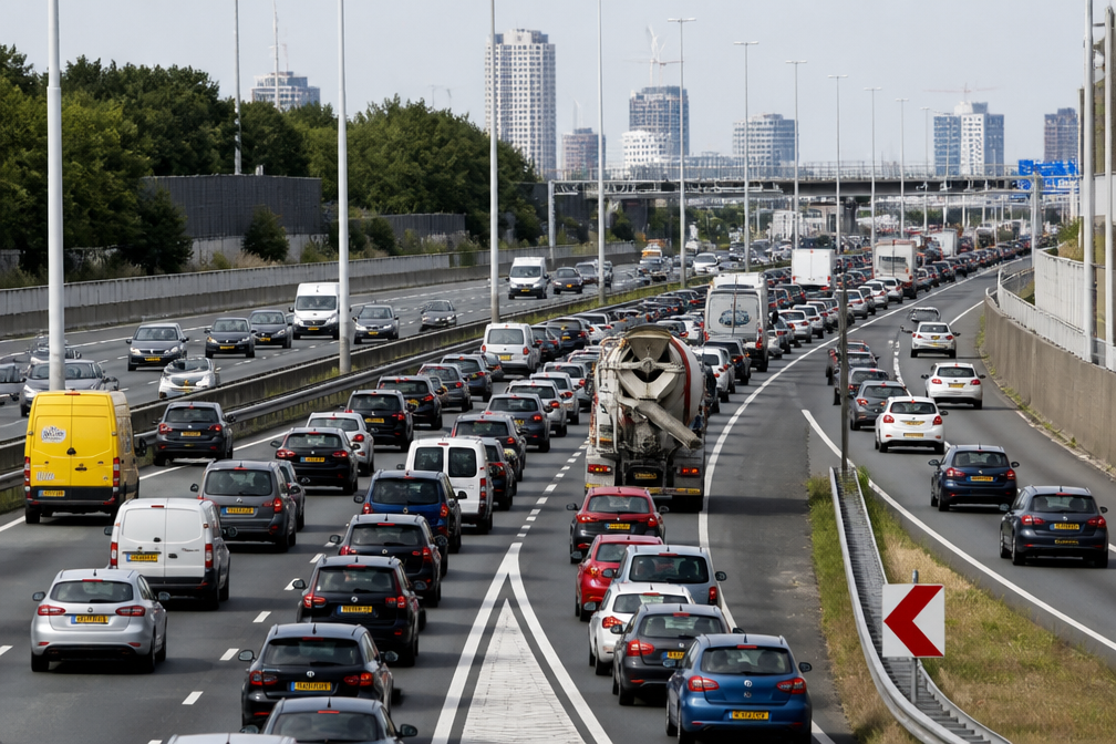 Rotterdamse regio waarschuwt voor ongekend verkeersinfarct en roept werkgevers op