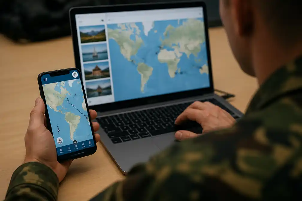 Defensie verbiedt reisapp Polarsteps na groot datalek