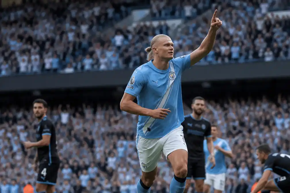 Goal Haaland bezorgt Manchester City moeizame 1-0 zege op Coventry