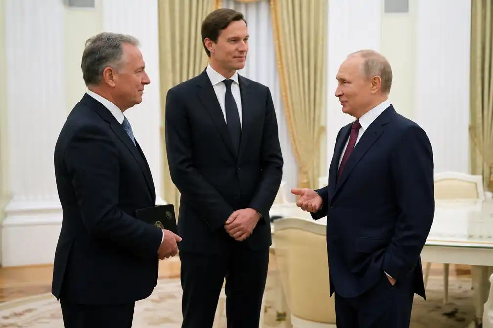 Kremlin: Poetin voerde 'buitengewoon openhartige' gesprekken met VS-gezanten over Oekraïne