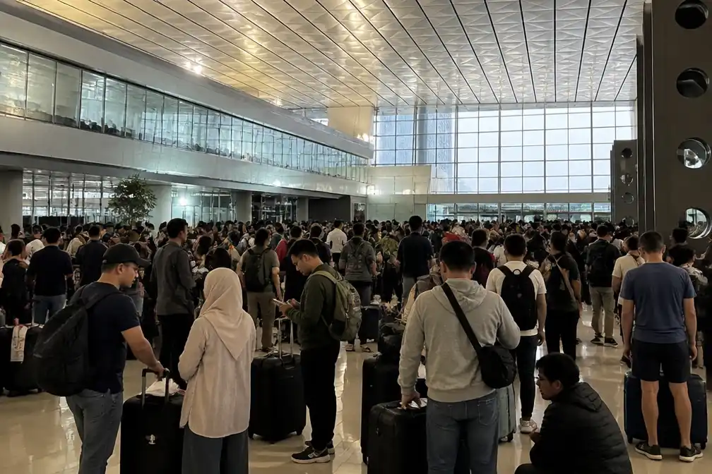 Aswolk Anak Krakatoa legt vliegverkeer op belangrijkste luchthaven Indonesië stil