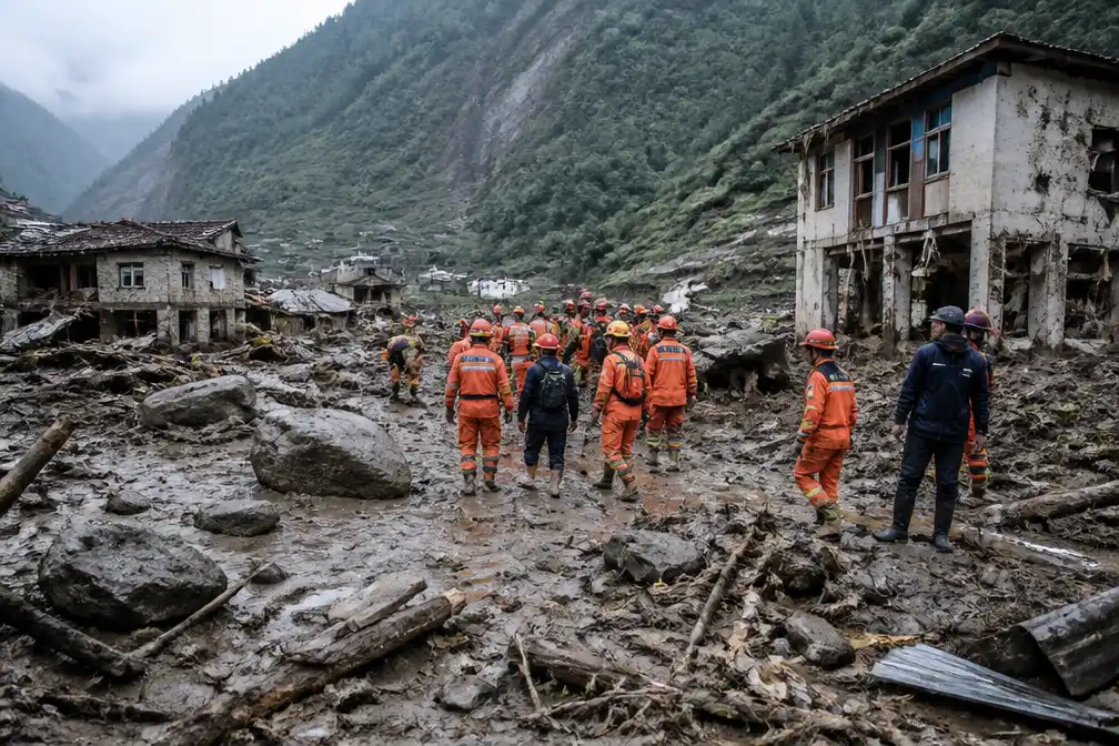 Dodental overstromingen Nepal en Tibet opgelopen tot 1.384