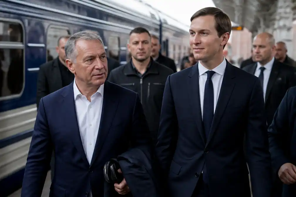 Amerikaanse onderhandelaars Witkoff en Kushner aangekomen in Kyiv