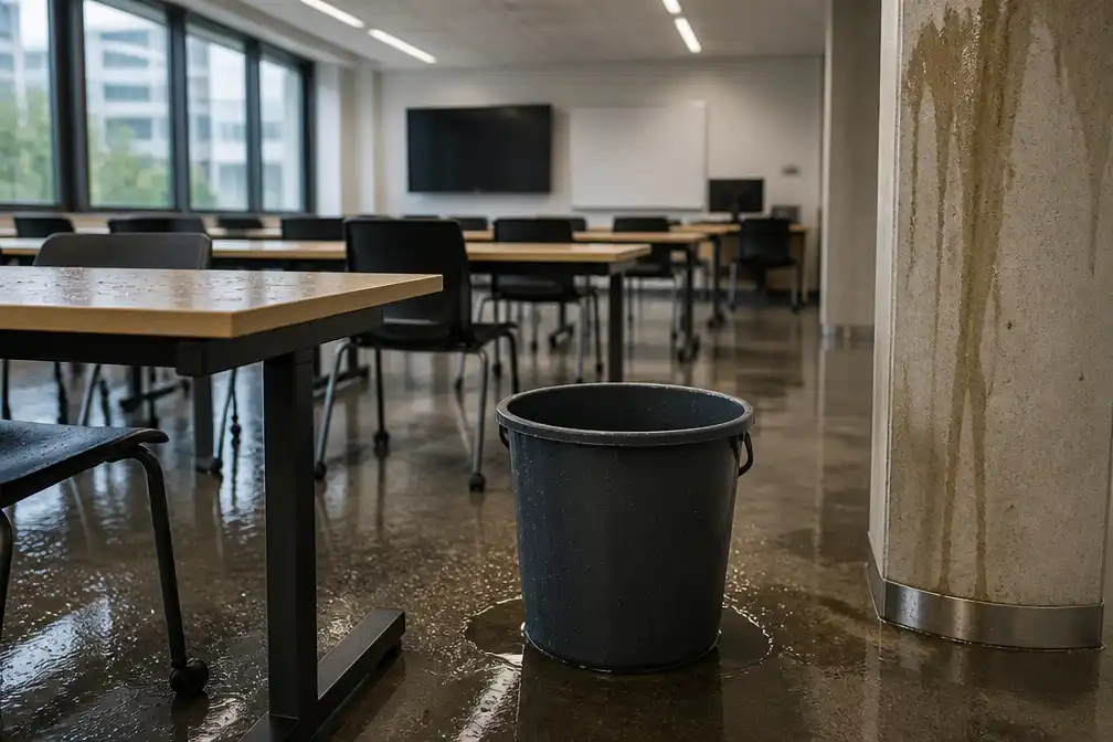 Hogeschool Utrecht sluit pand na waterschade, 3.500 studenten krijgen online les