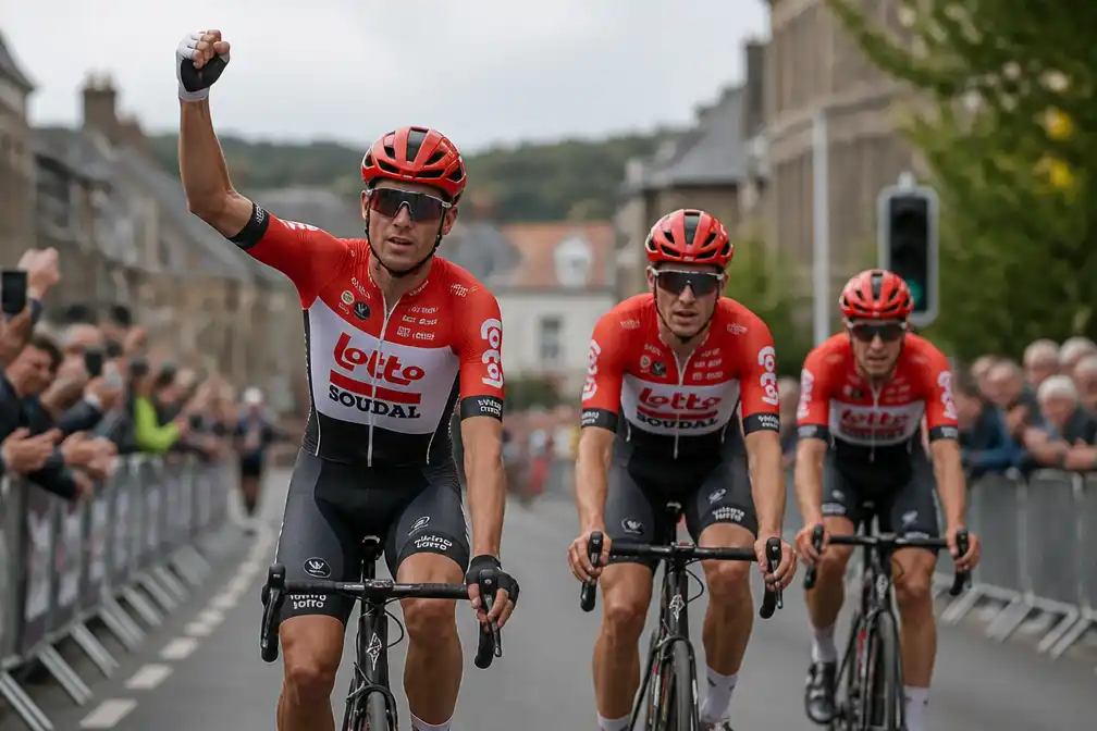 Tim Wellens eindwinnaar in Ronde van Groot-Brittannië, ploegmaat Politt wint slotrit