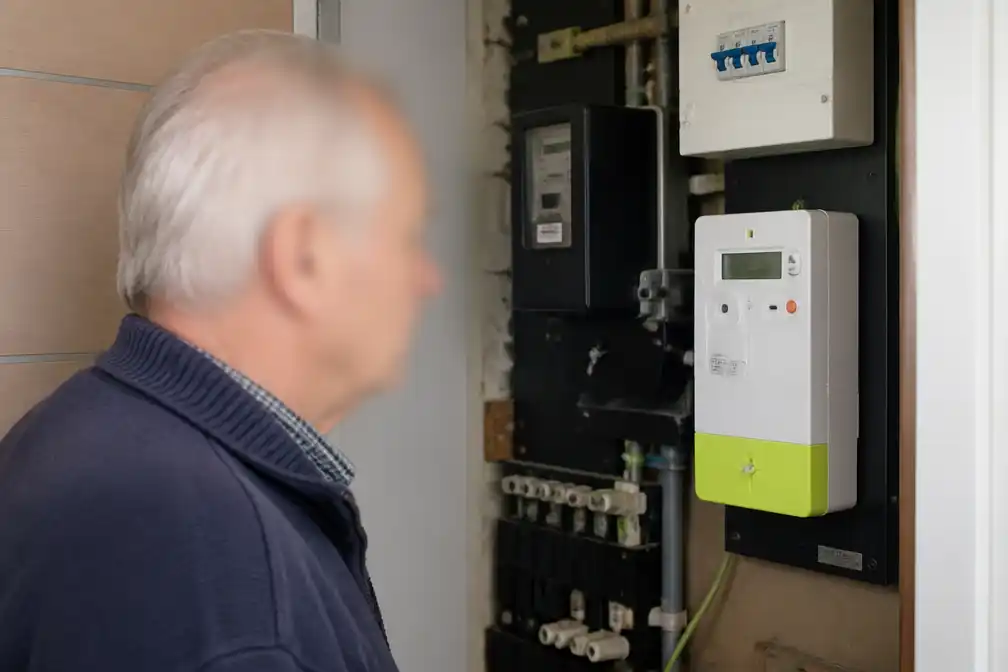 Rechter doet maandag uitspraak over 67-jarige die digitale meter weigert