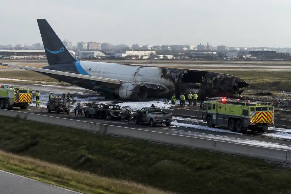 Vijf doden bij crash van Amazon-vrachtvliegtuig in Miami